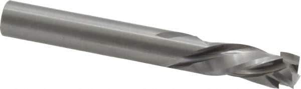 Onsrud - 3/8" Cutting Diam x 7/8" Length of Cut, 3 Flute, Compression Spiral Router Bit - Uncoated, Right Hand Cut, Solid Carbide, 3" OAL x 3/8" Shank Diam, Three Edge - Industrial Tool & Supply