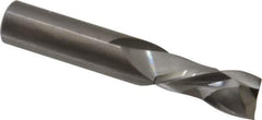 Onsrud - 1/2" Cutting Diam x 1-1/8" Length of Cut, 2 Flute, Compression Spiral Router Bit - Uncoated, Right Hand Cut, Solid Carbide, 3" OAL x 1/2" Shank Diam, Double Edge, 30° Helix Angle - Industrial Tool & Supply