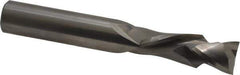 Onsrud - 1/2" Cutting Diam x 1-3/8" Length of Cut, 2 Flute, Compression Spiral Router Bit - Uncoated, Right Hand Cut, Solid Carbide, 3-1/2" OAL x 1/2" Shank Diam, Double Edge, 30° Helix Angle - Industrial Tool & Supply