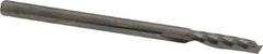 Onsrud - 1/8" Cutting Diam x 1/2" Length of Cut, 1 Flute, Upcut Spiral Router Bit - Uncoated, Right Hand Cut, Solid Carbide, 2" OAL x 1/8" Shank Diam, Single Edge, 21° Helix Angle - Industrial Tool & Supply