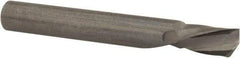 Onsrud - 1/4" Cutting Diam x 3/8" Length of Cut, 1 Flute, Downcut Spiral Router Bit - Uncoated, Right Hand Cut, Solid Carbide, 2" OAL x 1/4" Shank Diam, Single Edge, 21° Helix Angle - Industrial Tool & Supply
