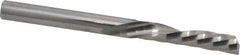 Onsrud - 1/4" Cutting Diam x 1-1/4" Length of Cut, 1 Flute, Downcut Spiral Router Bit - Uncoated, Right Hand Cut, Solid Carbide, 3" OAL x 1/4" Shank Diam, Single Edge, 21° Helix Angle - Industrial Tool & Supply