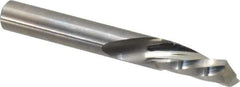 Onsrud - 3/8" Cutting Diam x 3/4" Length of Cut, 1 Flute, Downcut Spiral Router Bit - Uncoated, Right Hand Cut, Solid Carbide, 3" OAL x 3/8" Shank Diam, Single Edge, 21° Helix Angle - Industrial Tool & Supply
