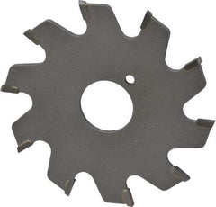 Onsrud - 2-1/2" Diam x 0.095" Blade Thickness x 5/8" Arbor Hole Diam, 10 Tooth Slitting and Slotting Saw - Arbor Connection, Right Hand, Uncoated, Carbide-Tipped, 0° Rake - Industrial Tool & Supply