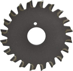 Onsrud - 2-1/2" Diam x 0.095" Blade Thickness x 5/8" Arbor Hole Diam, 20 Tooth Slitting and Slotting Saw - Arbor Connection, Right Hand, Uncoated, Carbide-Tipped, -5° Rake - Industrial Tool & Supply