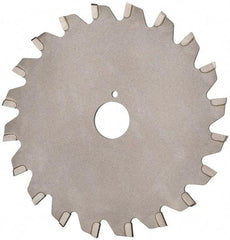 Onsrud - 3-1/2" Diam x 0.095" Blade Thickness x 5/8" Arbor Hole Diam, 20 Tooth Slitting and Slotting Saw - Arbor Connection, Right Hand, Uncoated, Carbide-Tipped, -5° Rake - Industrial Tool & Supply