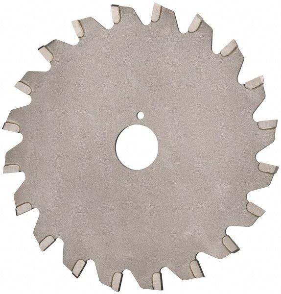 Onsrud - 2" Diam x 0.095" Blade Thickness x 5/8" Arbor Hole Diam, 10 Tooth Slitting and Slotting Saw - Arbor Connection, Right Hand, Uncoated, Carbide-Tipped, 0° Rake - Industrial Tool & Supply