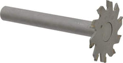 Onsrud - 2" Diam x 0.095" Blade Thickness, 10 Tooth Slitting and Slotting Saw - Shank Connection, Right Hand, Uncoated, Carbide-Tipped, 0° Rake - Industrial Tool & Supply