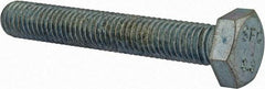 Value Collection - M10x1.50mm Metric Coarse, 65mm Length Under Head Hex Head Cap Screw - Fully Threaded, Grade 8.8 Steel, Zinc-Plated Finish, 17mm Hex - Industrial Tool & Supply