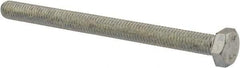 Value Collection - M8x1.25mm Metric Coarse, 100mm Length Under Head Hex Head Cap Screw - Fully Threaded, Grade 8.8 Steel, Zinc-Plated Finish, 13mm Hex - Industrial Tool & Supply