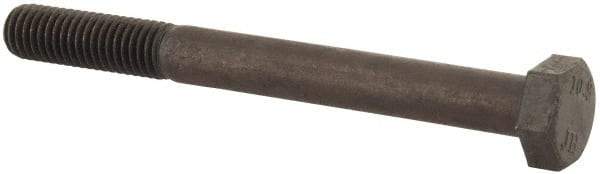 Value Collection - M8x1.25mm Metric Coarse, 80mm Length Under Head Hex Head Cap Screw - Partially Threaded, Grade 10.9 Steel, Uncoated, 13mm Hex - Industrial Tool & Supply