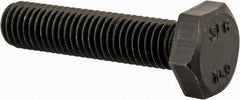 Value Collection - M10x1.50mm Metric Coarse, 45mm Length Under Head Hex Head Cap Screw - Fully Threaded, Grade 10.9 Steel, Uncoated, 17mm Hex - Industrial Tool & Supply