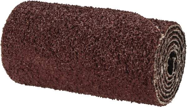 Superior Abrasives - 3/4" Max Roll Diam x 1-1/2" OAL, 50 Grit Straight Cartridge Roll - 3/16" Pilot Hole Diam, Coarse Grade - Industrial Tool & Supply