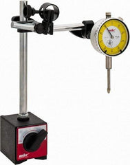 Value Collection - 0.001" Graduation, 0-100 Dial Reading, Indicator & Base Kit - C Holder, 0.001 Inch Graduation, Includes Dial Indicator, Magnetic Base - Industrial Tool & Supply