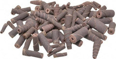 Merit Abrasives - 100 Piece Aluminum Oxide Cartridge Roll Set - 60, 80 & 120 Grit - Industrial Tool & Supply
