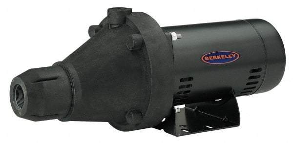 Berkeley - Jet Pumps Horsepower: 3/4 Shut Off Feet: 58 (Feet) - Industrial Tool & Supply