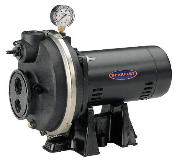 Berkeley - Jet Pumps Horsepower: 1 Shut Off Feet: 46 (Feet) - Industrial Tool & Supply