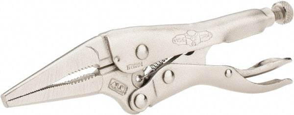 Irwin - 4" OAL Standard Jaw Locking Pliers - 1-5/8" Jaw Opening, Standard Handle - Industrial Tool & Supply