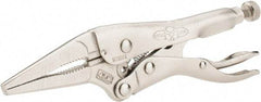 Irwin - 4" OAL Standard Jaw Locking Pliers - 1-5/8" Jaw Opening, Standard Handle - Industrial Tool & Supply