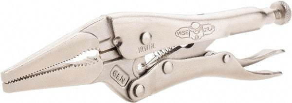 Irwin - 6" OAL Standard Jaw Locking Pliers - 2-1/4" Jaw Opening, Standard Handle - Industrial Tool & Supply