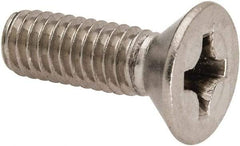 Value Collection - 5/16-18 UNC, 1" OAL Phillips Drive Machine Screw - Flat Head, Grade 316 Stainless Steel, Uncoated, Without Washer - Industrial Tool & Supply