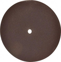 Everett - 8" Aluminum Oxide Cutoff Wheel - 3/32" Thick, 1/2" Arbor, Use with Gas Powered Saws - Industrial Tool & Supply