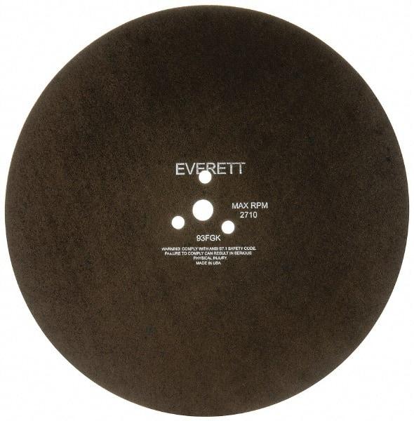 Everett - 20" Cutoff Wheel - 5/32" Thick, 1" Arbor, Use with Gas Powered Saws - Industrial Tool & Supply