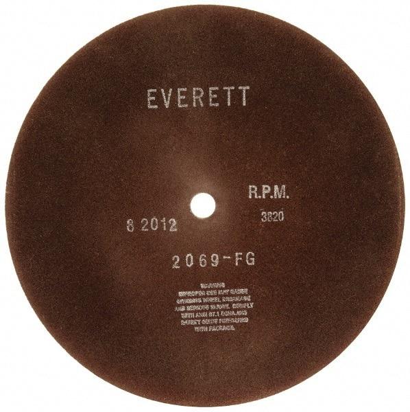 Everett - 16" Aluminum Oxide Cutoff Wheel - 5/32" Thick, 1" Arbor, Use with Gas Powered Saws - Industrial Tool & Supply