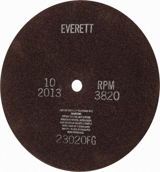 Everett - 16" Aluminum Oxide Cutoff Wheel - 5/32" Thick, 1" Arbor, Use with Gas Powered Saws - Industrial Tool & Supply