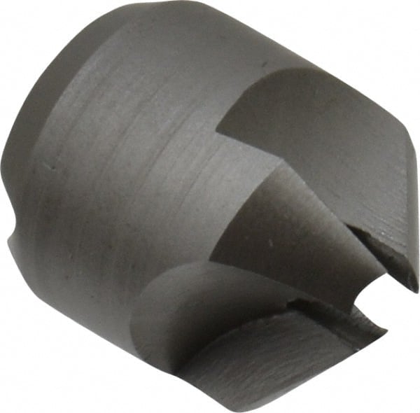 Made in USA - 7/16" Cutter Head Diam, 1/8" Pilot Hole Diam, High Speed Steel Reverse Countersink - Industrial Tool & Supply