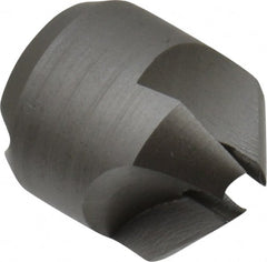 Made in USA - 7/16" Cutter Head Diam, 1/8" Pilot Hole Diam, High Speed Steel Reverse Countersink - Industrial Tool & Supply