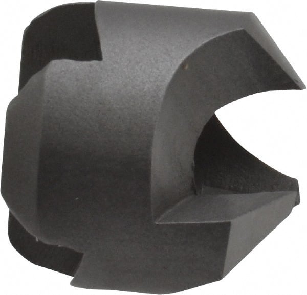 Made in USA - 1/2" Cutter Head Diam, 1/4" Pilot Hole Diam, High Speed Steel Reverse Countersink - Industrial Tool & Supply