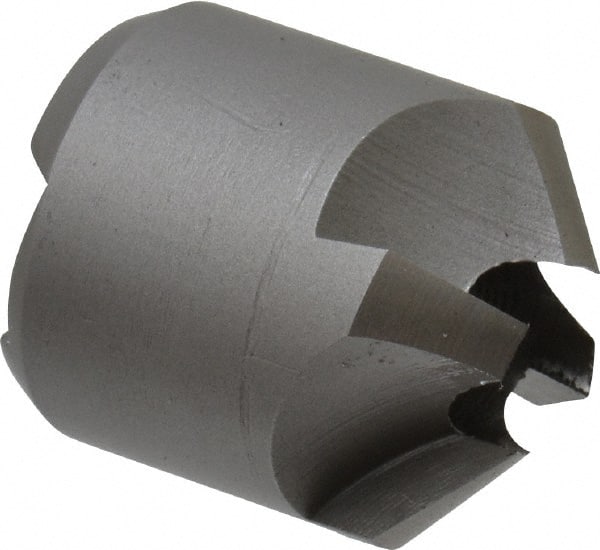 Made in USA - 4 Flutes, 3/4" Cutter Head Diam, 5/16" Pilot Hole Diam, High Speed Steel Reverse Countersink - Industrial Tool & Supply