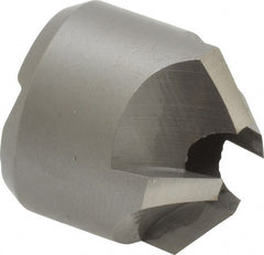 Made in USA - 4 Flutes, 7/8" Cutter Head Diam, 3/8" Pilot Hole Diam, High Speed Steel Reverse Countersink - Industrial Tool & Supply