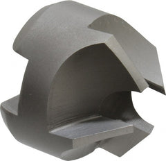 Made in USA - 4 Flutes, 1" Cutter Head Diam, 3/8" Pilot Hole Diam, High Speed Steel Reverse Countersink - Industrial Tool & Supply