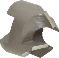 Made in USA - 4 Flutes, 1" Cutter Head Diam, 1/2" Pilot Hole Diam, High Speed Steel Reverse Countersink - Industrial Tool & Supply