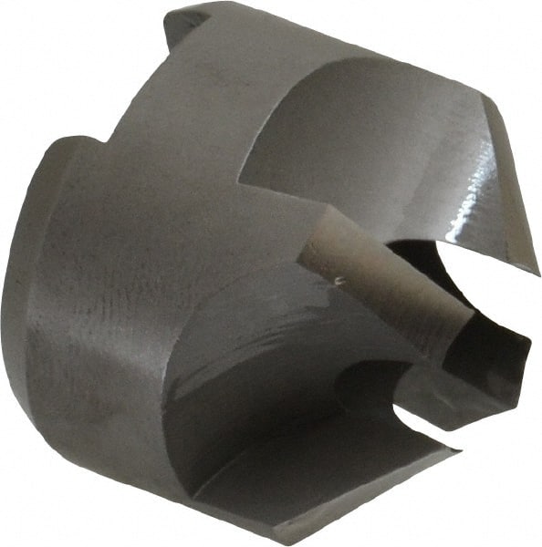 Made in USA - 4 Flutes, 1-1/4" Cutter Head Diam, 1/2" Pilot Hole Diam, High Speed Steel Reverse Countersink - Industrial Tool & Supply