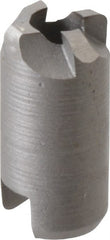 Made in USA - 4 Flutes, 1/4" Diam, 1/8" Pilot Hole Diam, High Speed Steel Reverse Counterbore - Industrial Tool & Supply