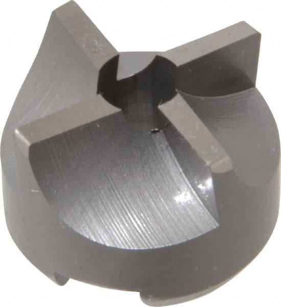 Made in USA - 4 Flutes, 1-1/4" Diam, 3/8" Pilot Hole Diam, High Speed Steel Reverse Counterbore - Industrial Tool & Supply