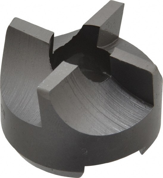Made in USA - 4 Flutes, 1-1/4" Diam, 1/2" Pilot Hole Diam, High Speed Steel Reverse Counterbore - Industrial Tool & Supply