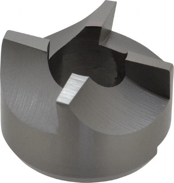 Made in USA - 4 Flutes, 1-5/8" Diam, 3/4" Pilot Hole Diam, High Speed Steel Reverse Counterbore - Industrial Tool & Supply