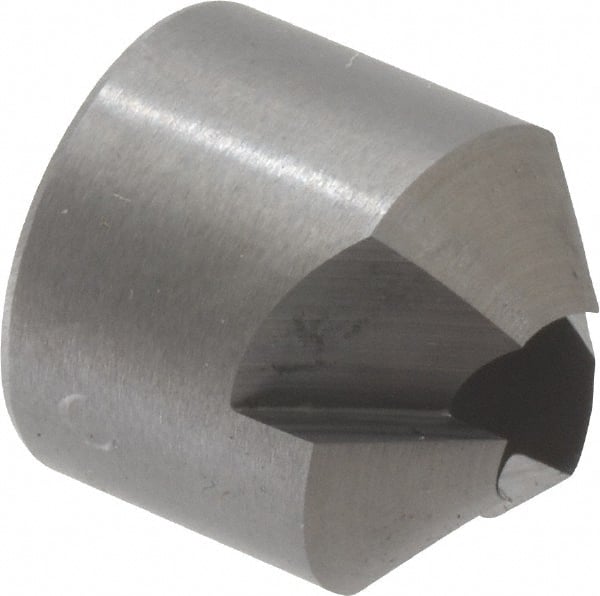 Made in USA - 5/8" Cutter Head Diam, 1/4" Pilot Hole Diam, Solid Carbide Reverse Countersink - Industrial Tool & Supply