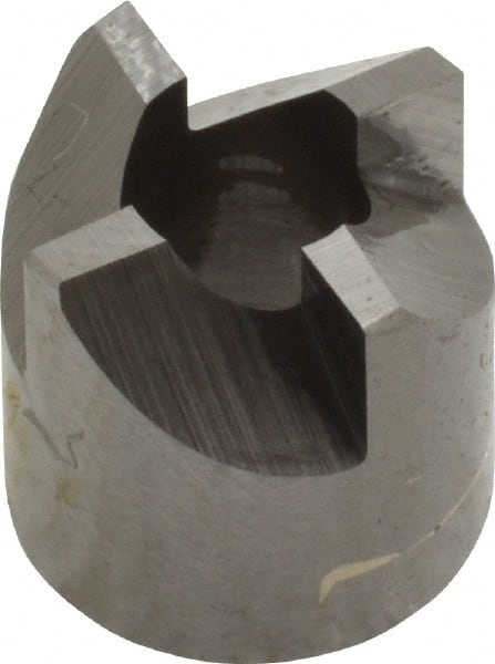 Made in USA - 4 Flutes, 1/2" Diam, 1/4" Pilot Hole Diam, Solid Carbide Reverse Counterbore - Industrial Tool & Supply