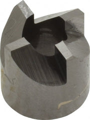 Made in USA - 4 Flutes, 1/2" Diam, 1/4" Pilot Hole Diam, Solid Carbide Reverse Counterbore - Industrial Tool & Supply