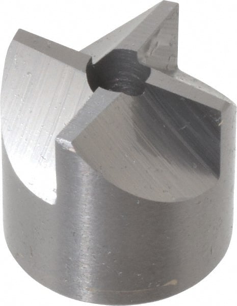 Made in USA - 4 Flutes, 11/16" Diam, 3/16" Pilot Hole Diam, Solid Carbide Reverse Counterbore - Industrial Tool & Supply