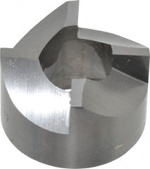 Made in USA - 4 Flutes, 1" Diam, 1/2" Pilot Hole Diam, Solid Carbide Reverse Counterbore - Industrial Tool & Supply