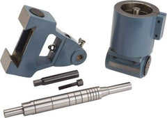 Vectrax - Right Angle Milling Head - Includes 1 Inch Arbor, Arbor Support for R8 Spindle, Horizontal Milling Attachment Including Right Angle Head and R8 in - R8 out - Industrial Tool & Supply