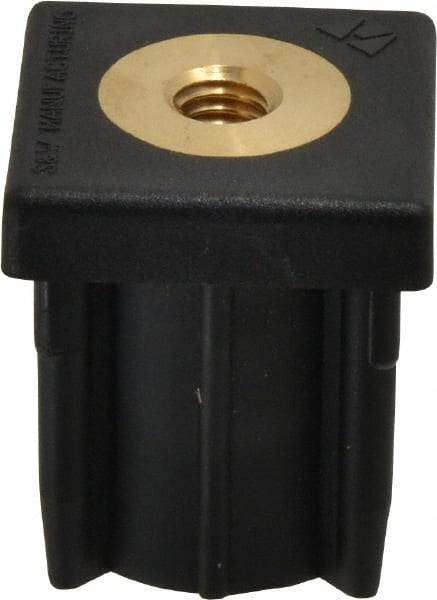 Gibraltar - 1-1/2" Tube, 3/8-16 Thread, 1,000 Lb Capacity, Square Tube End - 0.12" Tube Wall, 1-1/2" Square - Industrial Tool & Supply
