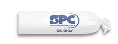 Brady SPC Sorbents - 12 Gal, 8' Long, 3" Diam, Polypropylene Sock - Oil Only - Industrial Tool & Supply