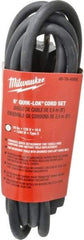 Milwaukee Tool - Power Drill Quik-Lok Cord Set - For All Magnum Drills - Industrial Tool & Supply